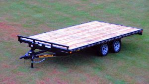 3.5-ton deckover trailer in Wisconsin for ATV and utility use