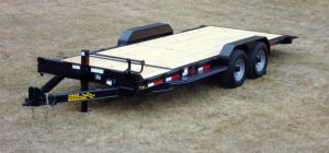 7-ton gravity tilt trailer in Wisconsin for easy loading