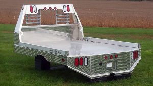 Aluminum truck bed in Wisconsin with lightweight design