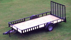 ATV utility trailer in Wisconsin with single axle