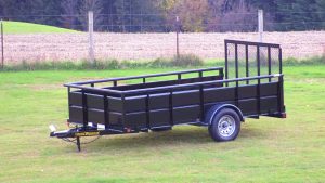 Single axle high-side trailer in Wisconsin for extra capacity