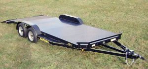 Steel floor car hauler in Wisconsin for heavy-duty hauling
